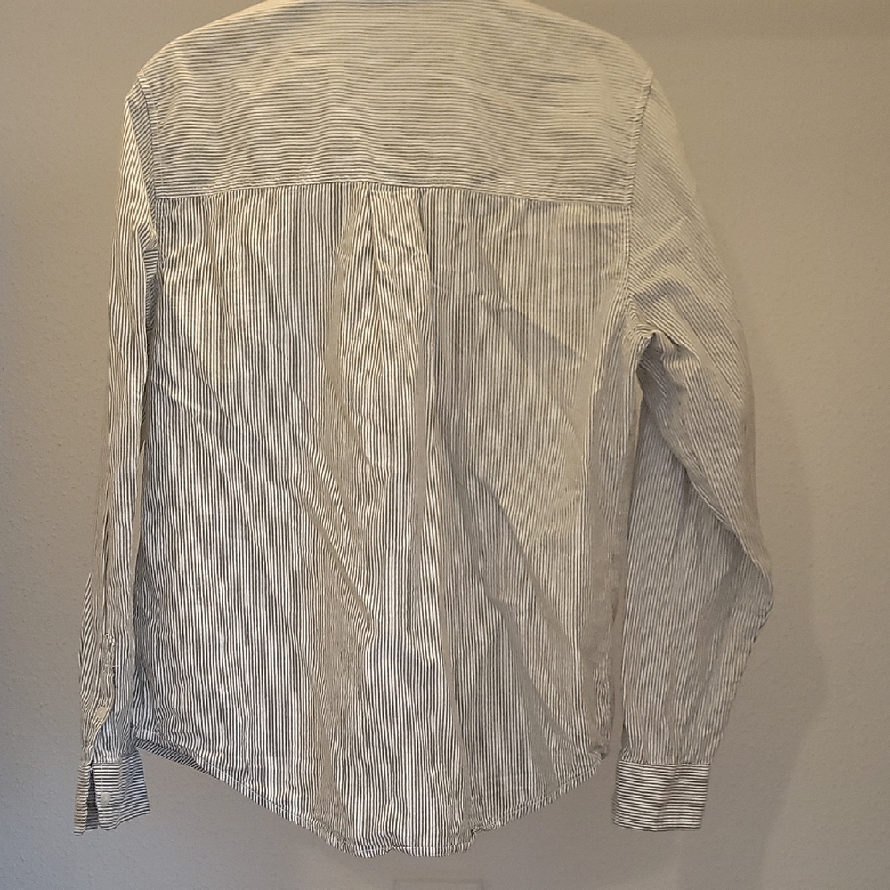 Universal Thread  Striped Button-Up Shirt - Picture 2 of 6